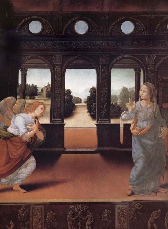 The Anunciaction, LORENZO DI CREDI